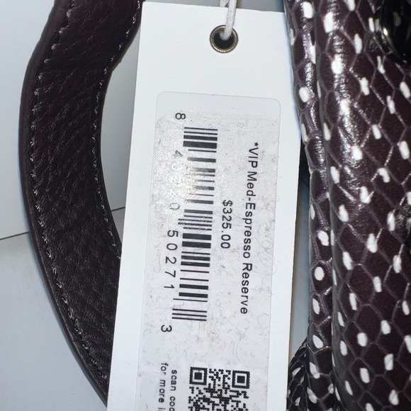 Hammitt VIP medium Espresso Reserve, NWT, crossbody and clutch - Picture 3 of 4